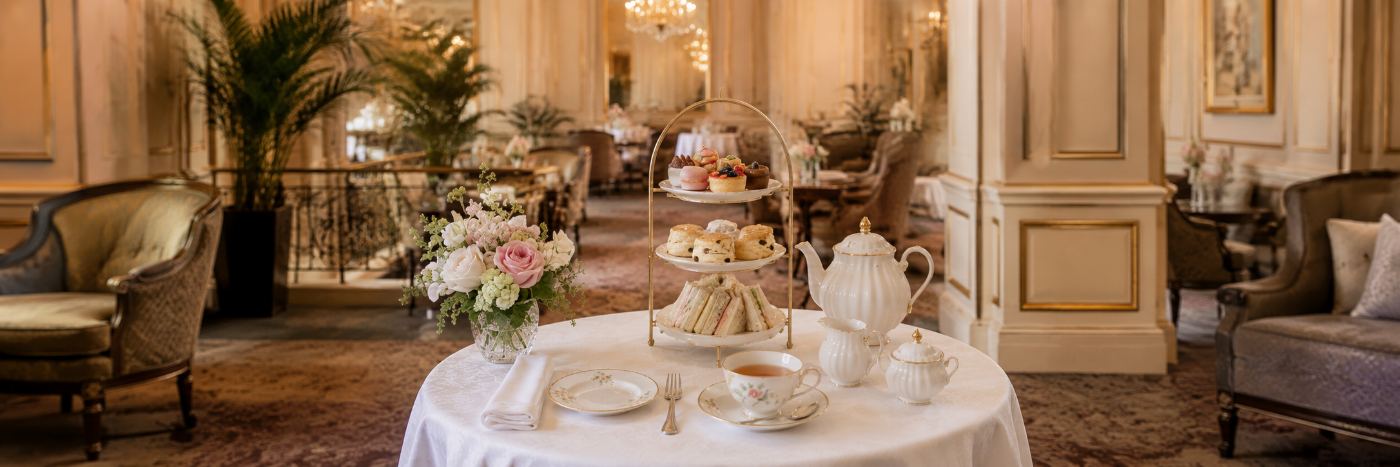 Hotel tea room